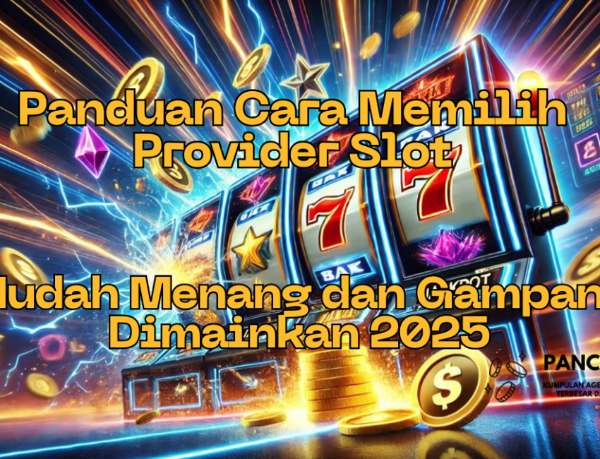 Panduan Cara Memilih Provider Slot yang Mudah Menang dan Gampang Dimainkan 2025