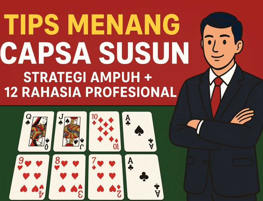 Tips menang Capsa Susun
