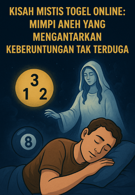 Kisah Mistis Togel Online: Mimpi Aneh yang Mengantarkan Keberuntungan Tak Terduga