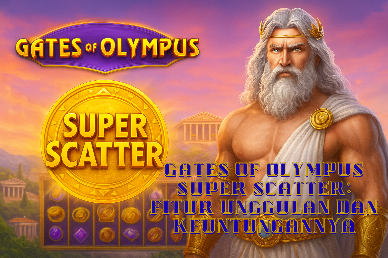 Gates of Olympus Super Scatter: Fitur Unggulan dan Keuntungannya