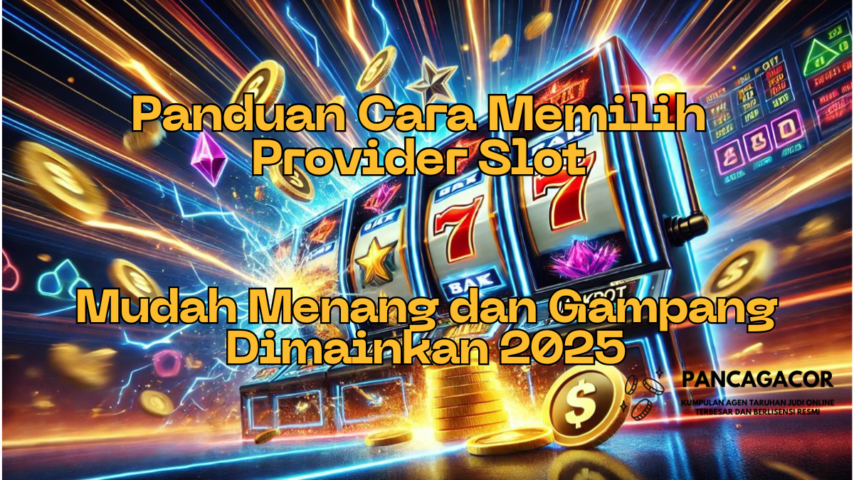 Panduan Cara Memilih Provider Slot yang Mudah Menang dan Gampang Dimainkan 2025