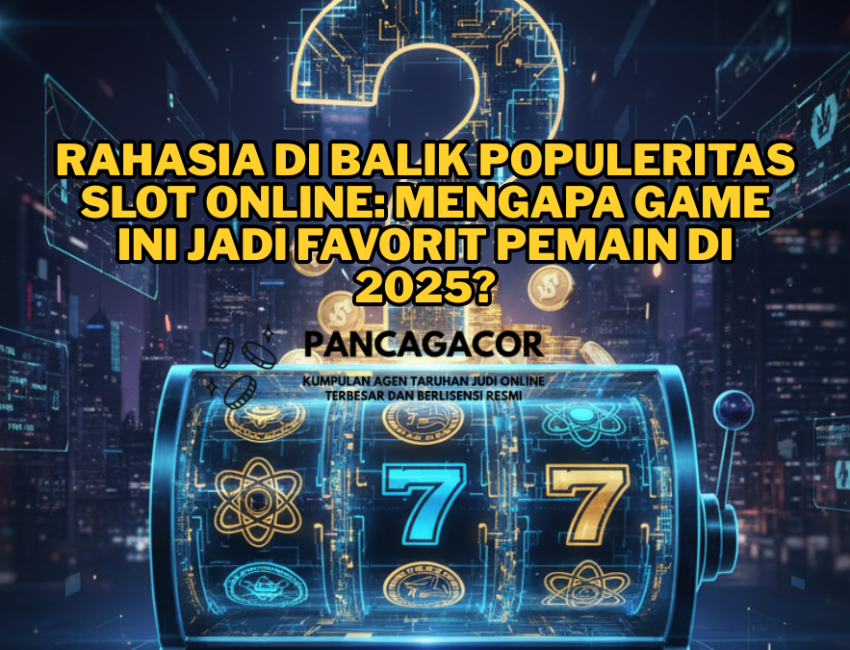 Rahasia di Balik Populeritas Slot Online: Mengapa Game Ini Jadi Favorit Pemain di 2025?